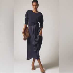 Anthropologie Gemini Twofer Sweater & Dress Set